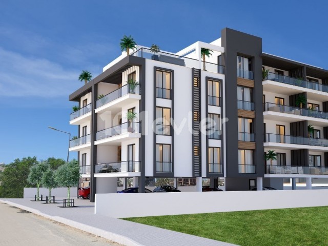 2+1 flats and 2+1 penthouse for sale in Kaymakli, Nicosia