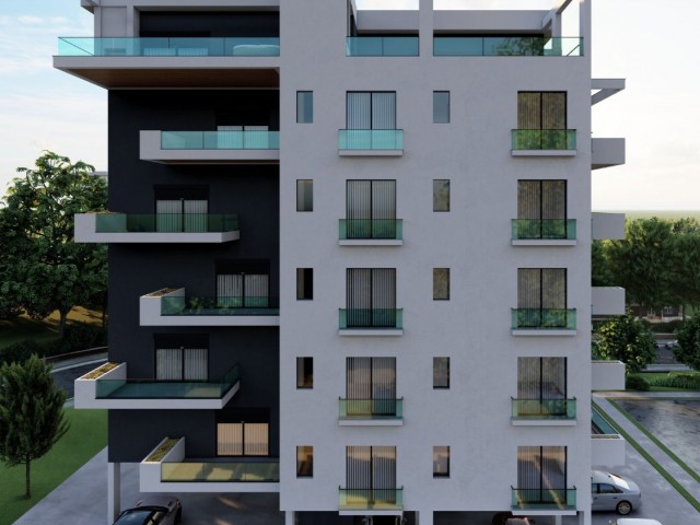 Luxury apartments for sale in Kşklüçiftlik, Nicosia