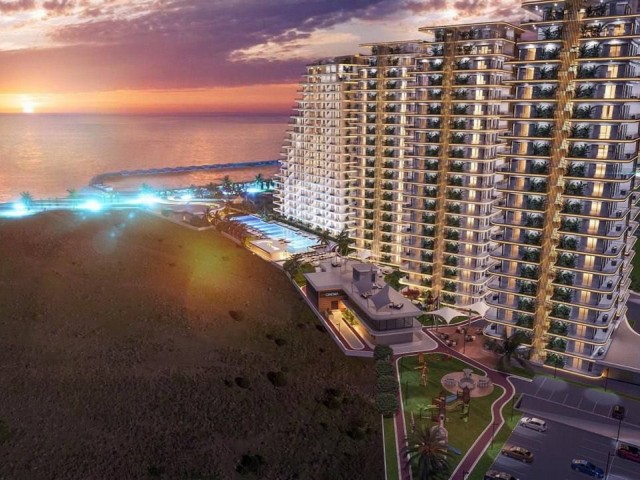 Das Küstenprojekt in einer Entfernung von 0 Metern vom Meer mit den Einrichtungen eines 5-Sterne-Hotels am Long Beach