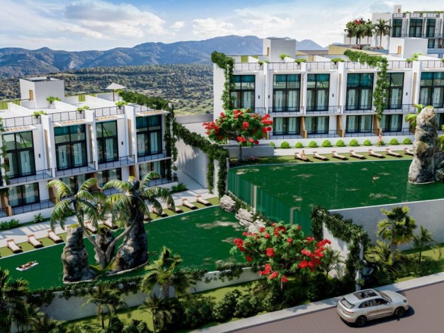 Esentepe'de resort projesinde muhteşem 1+1 daire