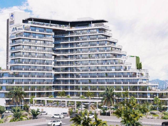 Flat For Sale in Long Beach, Iskele