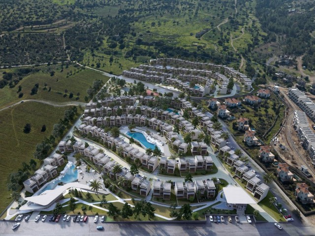 Special project with high quality facilities in green part of kyrenia 