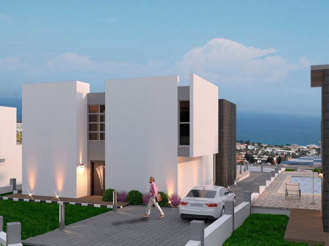 Modern Design 3 Bedroom Villa 3+1 with Infinity Swimming Pool