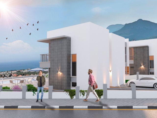 Modern Design 3 Bedroom Villa 3+1 with Infinity Swimming Pool