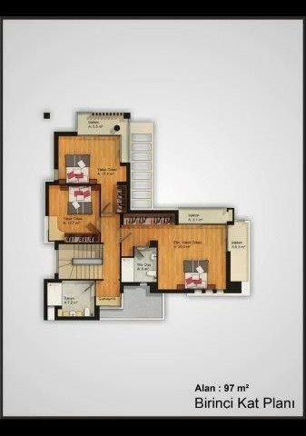 3 Yatak Odalı Modern Villa Çatalköy ** 