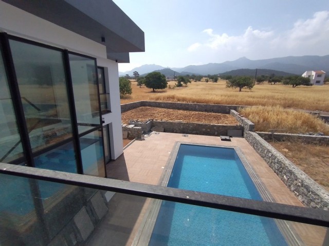 Modern New Build Ready 3 Bed Villa In Tatlisu With Pool   