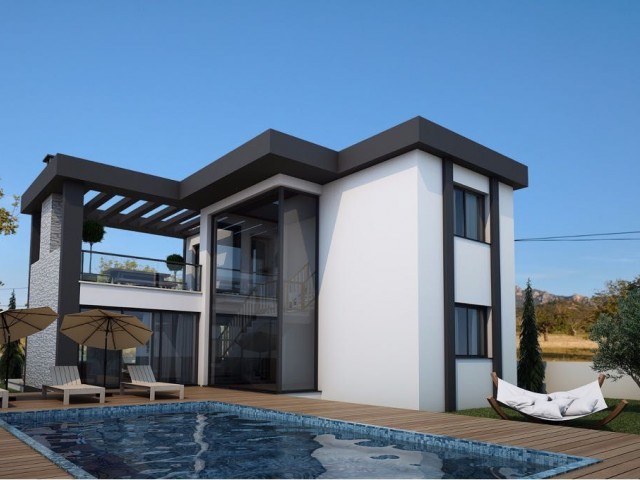 Modern New Build Ready 3 Bed Villa In Tatlisu With Pool   