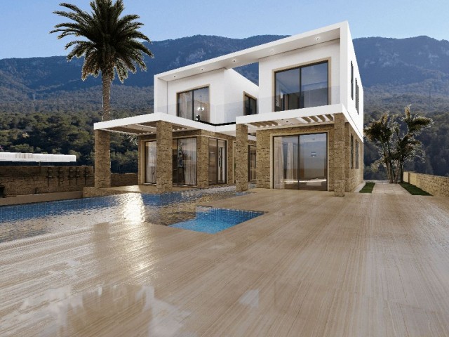 Modern Luxury 4 Bedroom Villas With Sea Views And Private Swimming Pool   