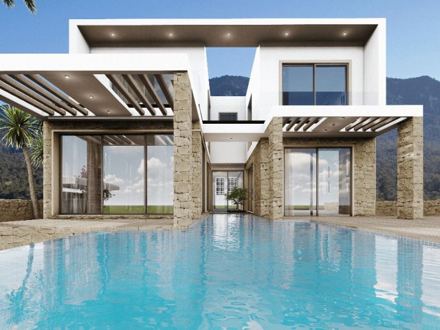 Modern Luxury 4 Bedroom Villas With Sea Views And Private Swimming Pool   