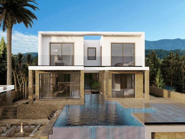 Modern Luxury 4 Bedroom Villas With Sea Views And Private Swimming Pool   