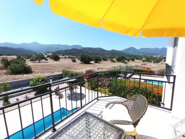 Immaculate 3 Bedroom Villa With Private Pool And Mountain Views In Tatlisu