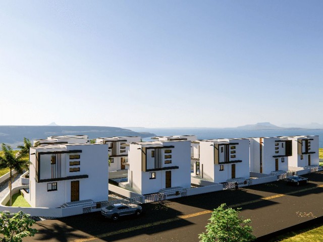 Modern 3 Bedroom Villas Close To The Sea With Private Swimming Pool In Esentepe