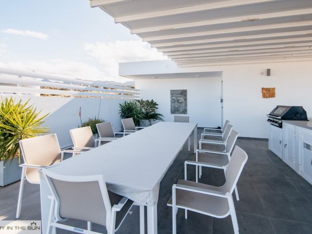 Luxury Double Penthouse Apartment with many Custom Extras, including a Large Private Roof Terrace