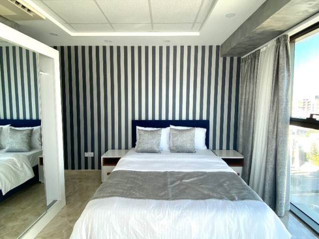 NULL 2+1 WOHNUNG IM NEUEN HAFEN LLOGARA SEA VIEW LLOGARA SUITE SCHLAFZIMMER ** 