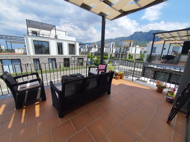 LUXURY 3+1 PENTHOUSE ON A PRIVATE SITE IN ALSANCAKTA ** 