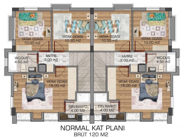 ПРОЕКТ 3+1 TWIN ВИЛЛЫ ПО ЦЕНАМ ОТ £210,000