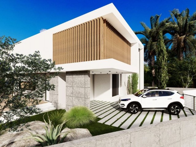 MODERN 4+1 VILLAS WITH PRIVATE POOL CLOSE TO KARMI ROUNDABOUT