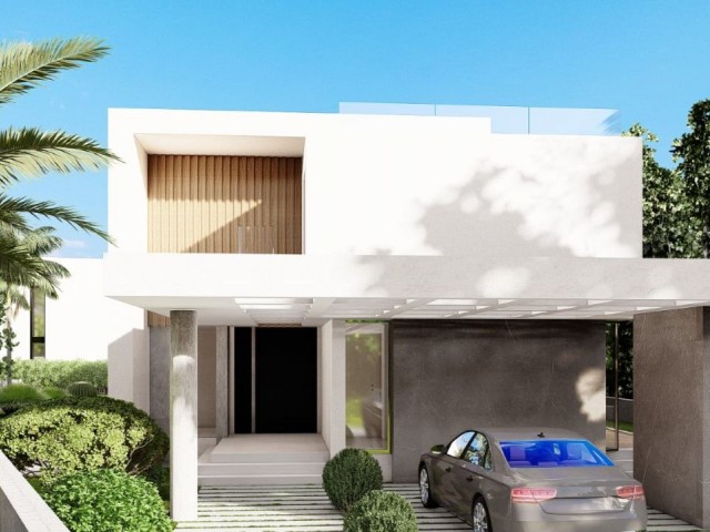 MODERN 4+1 VILLAS WITH PRIVATE POOL CLOSE TO KARMI ROUNDABOUT