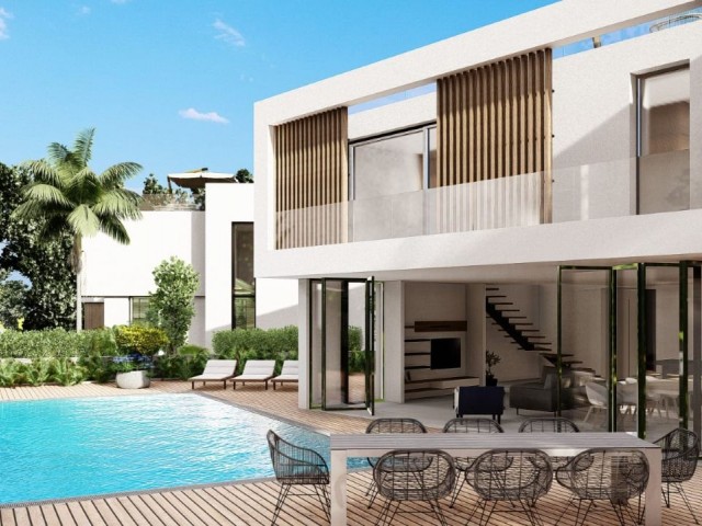 MODERN 4+1 VILLAS WITH PRIVATE POOL CLOSE TO KARMI ROUNDABOUT