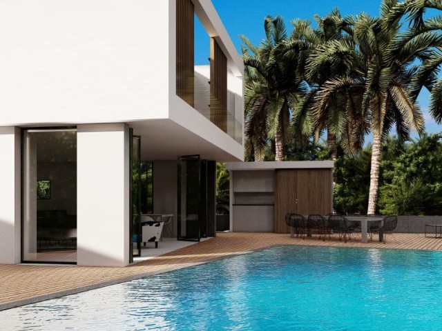 MODERN 4+1 VILLAS WITH PRIVATE POOL CLOSE TO KARMI ROUNDABOUT