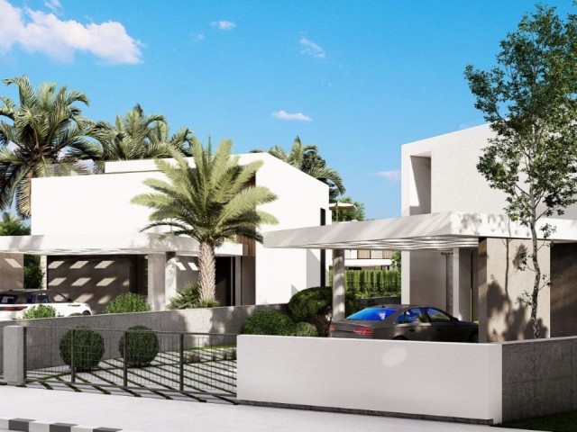 MODERN 4+1 VILLAS WITH PRIVATE POOL CLOSE TO KARMI ROUNDABOUT