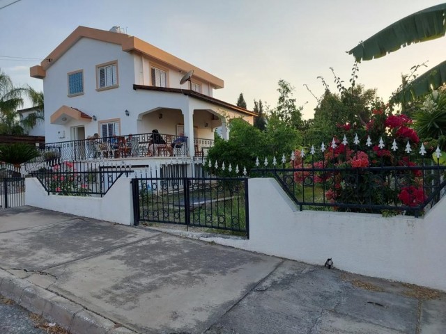 3+1 VILLA FOR SALE ON A HALF DONE LAND IN ÇATALKÖY