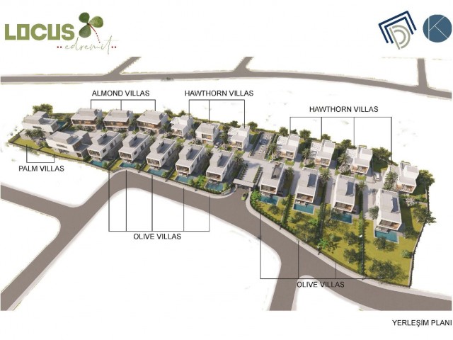 VILLAS FOR SALE WITH UNIQUE BEAUTY WITH LOCUS EDREMIT PROJECT ** 