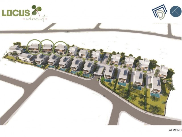 VILLAS FOR SALE WITH UNIQUE BEAUTY WITH LOCUS EDREMIT PROJECT ** 