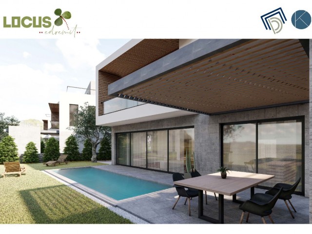 VILLAS FOR SALE WITH UNIQUE BEAUTY WITH LOCUS EDREMIT PROJECT ** 