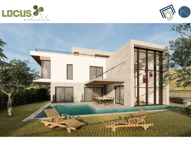 VILLAS FOR SALE WITH UNIQUE BEAUTY WITH LOCUS EDREMIT PROJECT ** 