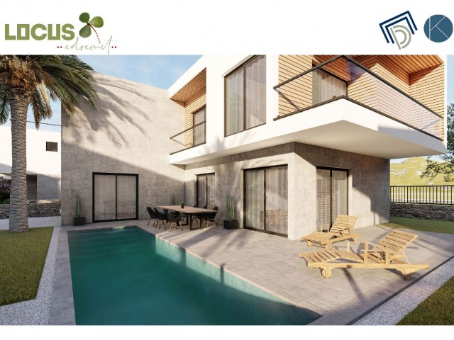 VILLAS FOR SALE WITH UNIQUE BEAUTY WITH LOCUS EDREMIT PROJECT ** 