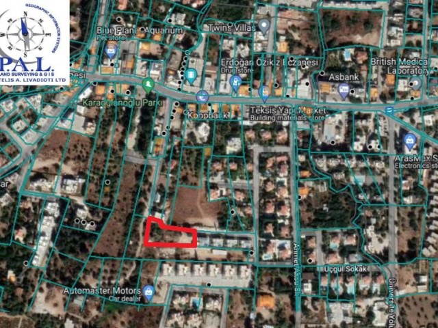 21 Dec6 M2 LAND FOR SALE IN KYRENIA KARAOGLANOGLU ** 