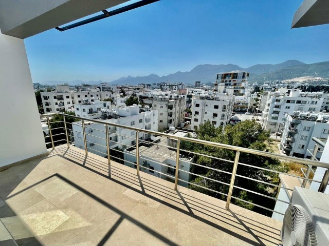 3+1 FULLY FURNISHED PENTHOUSE FOR RENT OPPOSITE KYRENIA PARK SHOPPING MALL ** 