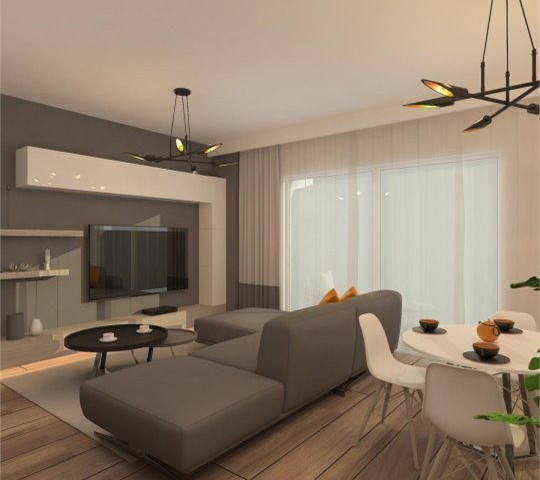 2+1 FLAT FOR SALE UNDER CONSTRUCTION IN KYRENIA/ALSANCAK