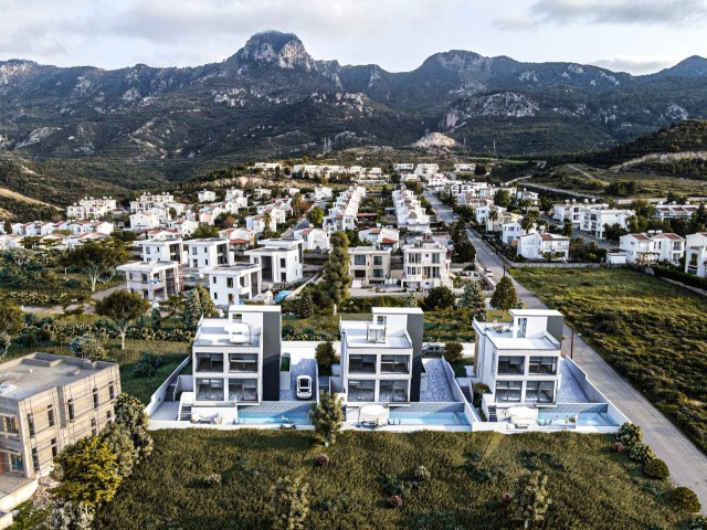 4+1 VILLAS FOR SALE IN KYRENIA/CATALKOY