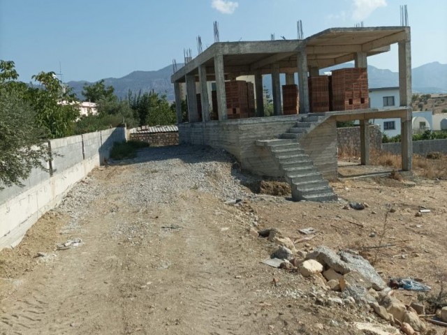 HALF CONSTRUCTION FOR SALE IN KYRENIA/DAGYOLU