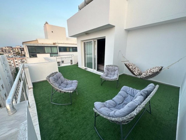 3+1 PENTHOUSE FOR SALE IN CENTER OF KYRENIA