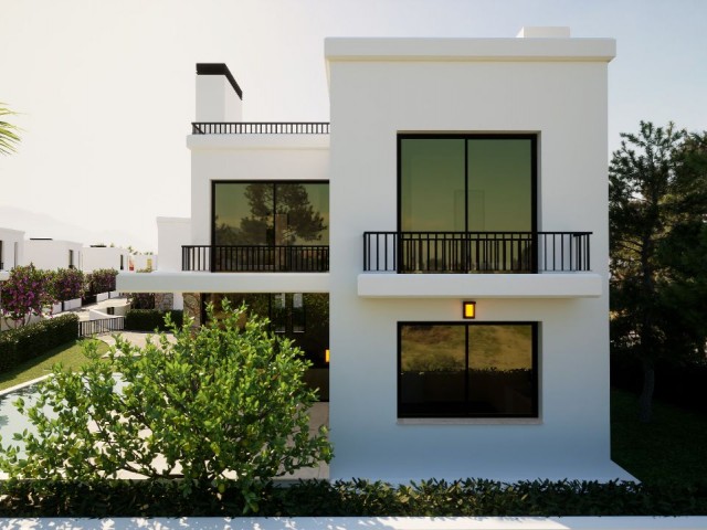 3+1 VILLAS FOR SALE UNDER PROJECT PHASE IN KYRENIA/EDREMIT