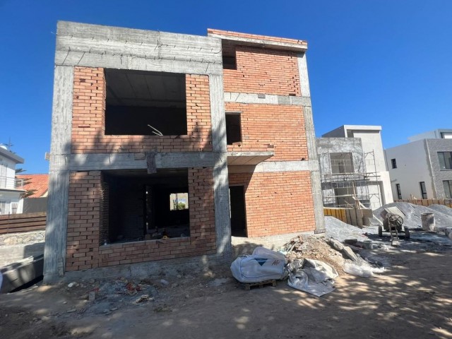 4+1 VILLAS UNDER CONSTRUCTION FOR SALE IN KYRENIA/KARŞIYAKA