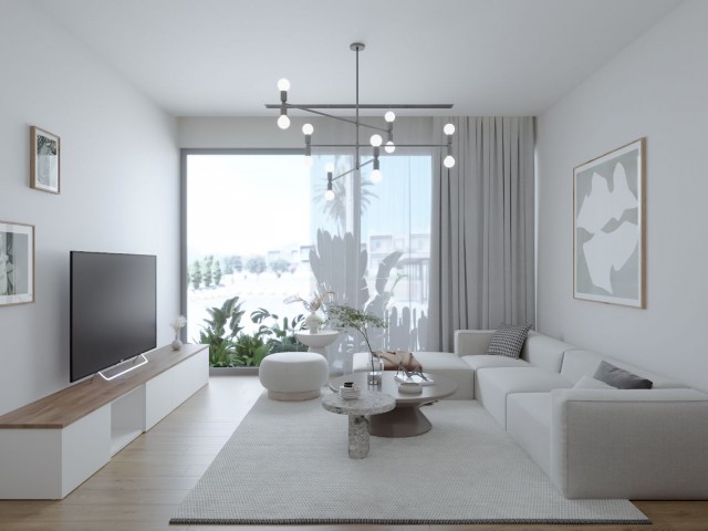 1+1 AND 2+1 FLATS FOR SALE IN KYRENIA/KARŞIYAKA UNDER THE PROJECT PHASE