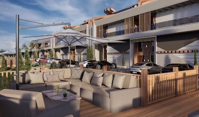 1+1 PENTHOUSE/2+1 LOFT-WOHNUNGEN ZUM VERKAUF IN GIRNE/BAHÇELİ IN DER PROJEKTPHASE