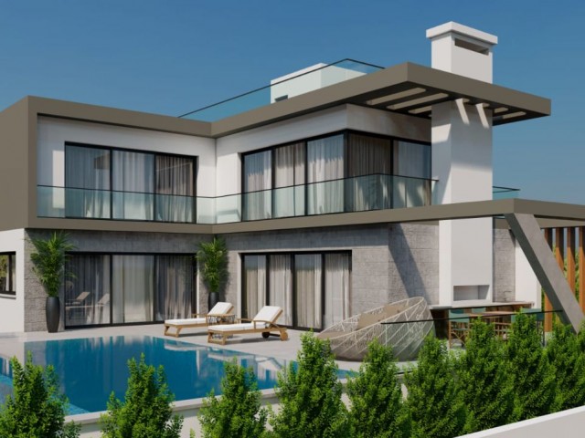 STUNNING 4+1 VILLAS IN GIRNE/ÇATALKÖY, DELIVERED AFTER 6 MONTHS