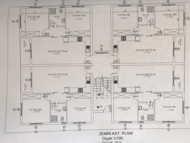 2+1 WOHNUNGEN ZUM VERKAUF IN DER PROJEKTPHASE IN NICOSIA/GÖNYELİ