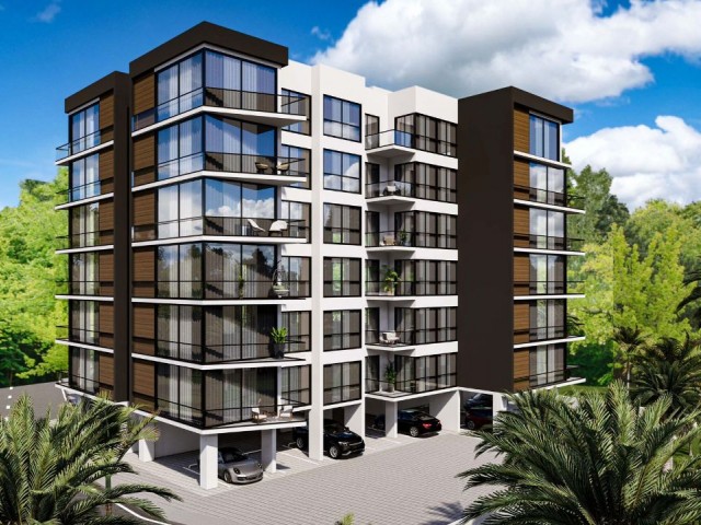 1+1 FLATS FOR SALE UNDER CONSTRUCTION IN KYRENIA CENTER