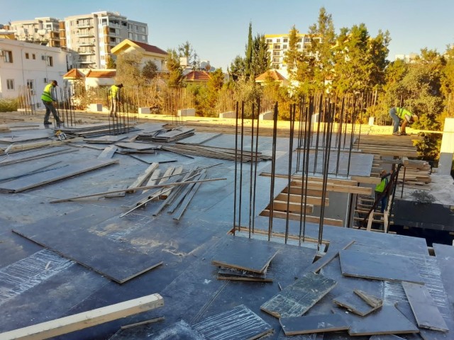 1+1 FLATS FOR SALE UNDER CONSTRUCTION IN KYRENIA CENTER