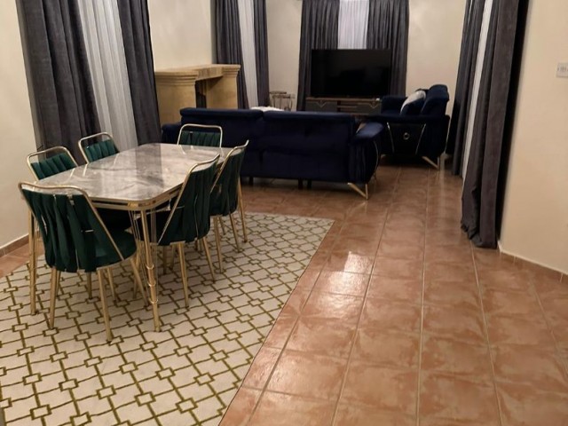 4+1 MÖBLIERTE VILLA ZU VERMIETEN IN GIRNE/ÇATALKÖY