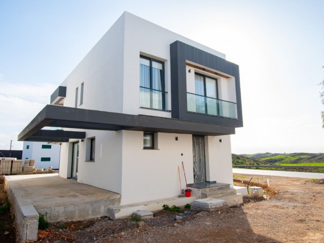 3+1 VILLAS FOR SALE UNDER PROJECT PHASE IN NICOSIA/GÖNYELİ