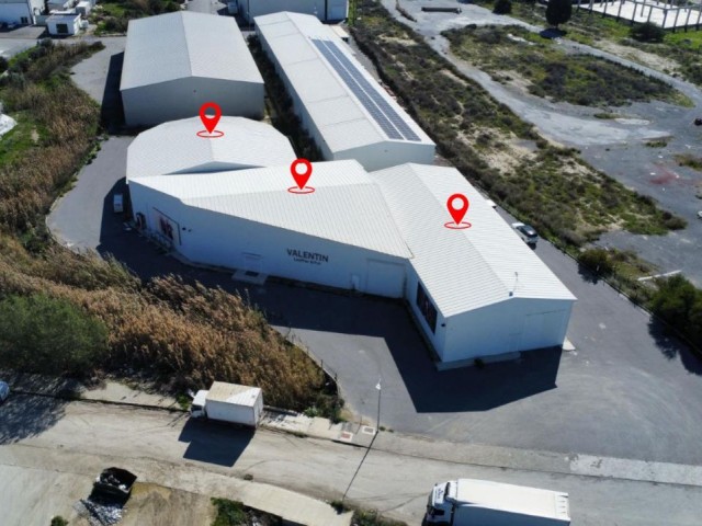 WAREHOUSE FOR SALE IN NICOSIA/HASPOLAT INDUSTRIAL ZONE