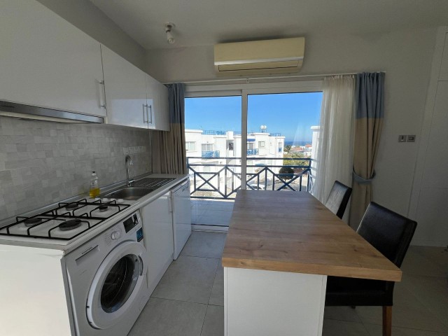 2+1 FURNISHED FLAT FOR RENT IN BLUE MARE SITE IN GIRNE/ALSANCAK