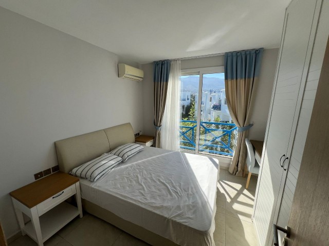 2+1 FURNISHED FLAT FOR RENT IN BLUE MARE SITE IN GIRNE/ALSANCAK